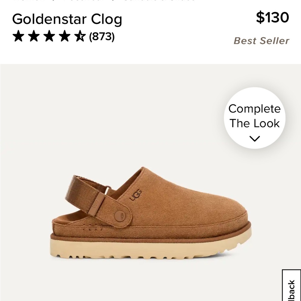 UGG Goldenstar Clog - Tan